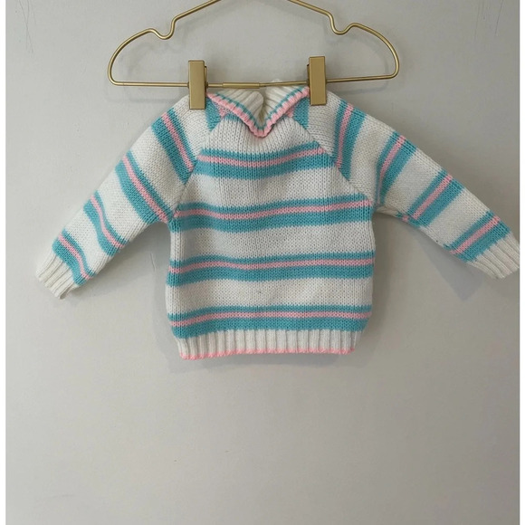 2-PIECE Baby Sweater Set with hat A Little Angel Original - Picture 3 of 8
